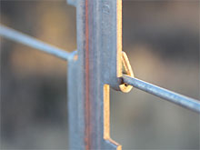 This unique patented design keep wires evenly spaced and allows no movement of the wires